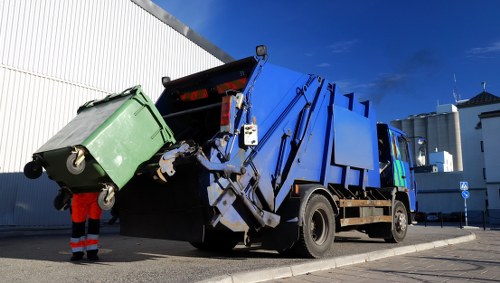 Business waste management in Vauxhall office