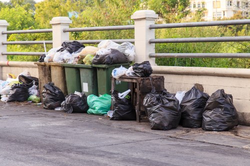 Recycling bins for businesses in West Wimbledon