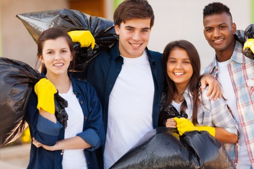 Businesses in Clapham managing waste responsibly