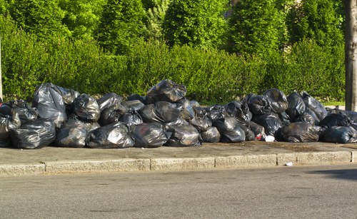 Recycling process for businesses in Nine Elms