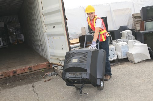 Waste disposal services in Tooting Bec office