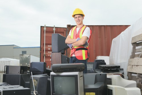 Local regulations sign for waste management