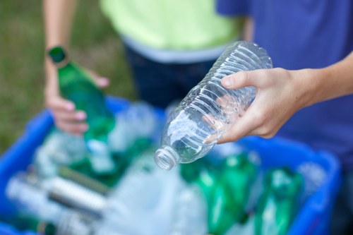 South London community member placing waste on collection day